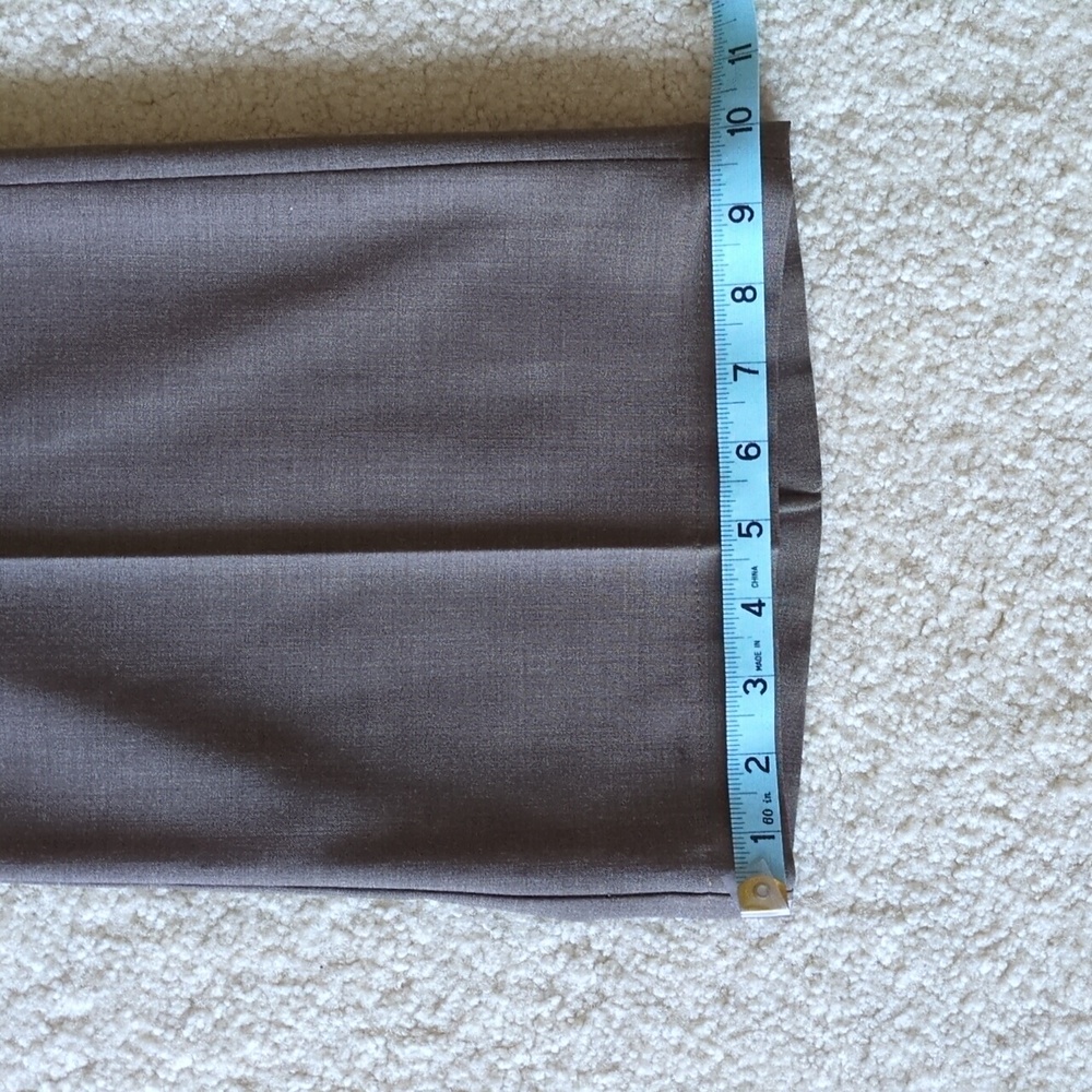 Express Editor Stylish Black, Gray, and Tan Trousers Set Size 6 - Picture 8 of 9